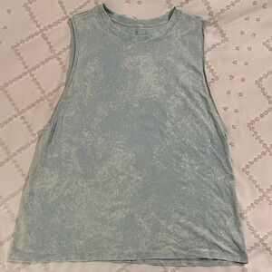 lululemon athletica Light Blue Muscle Tee